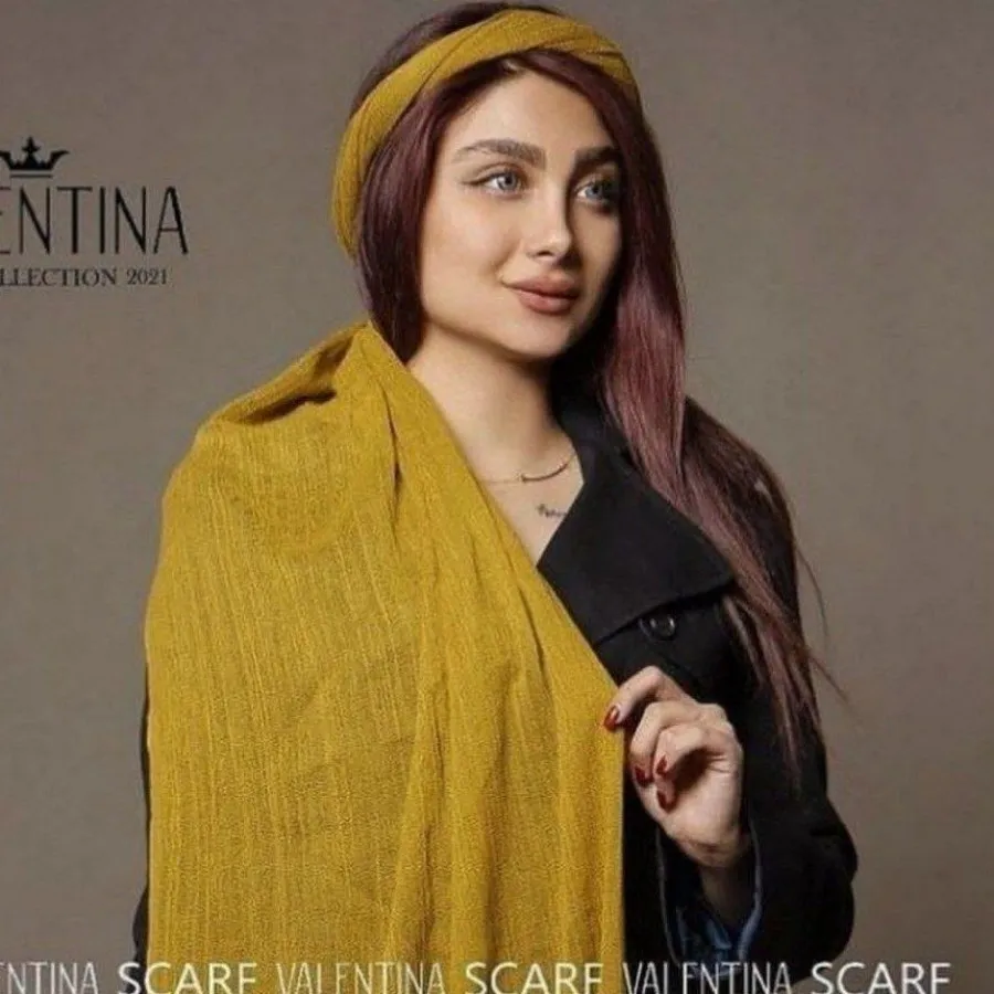 شال هنرمندی لینن