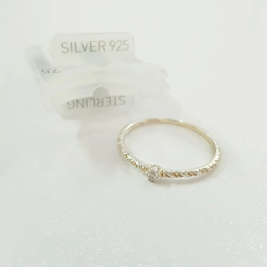 انگشتر حلقه  نقره 925