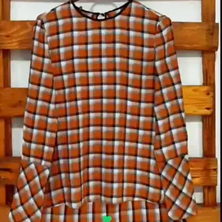 شومیز نخی قهوه ای