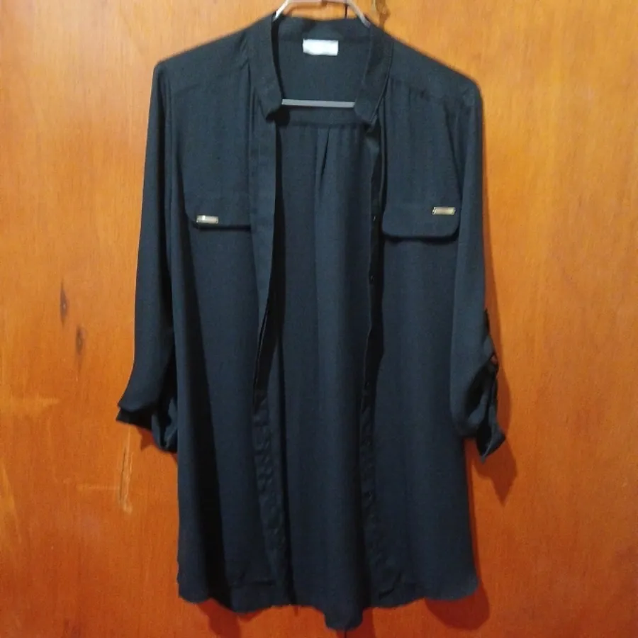 شومیز حریر مشکی