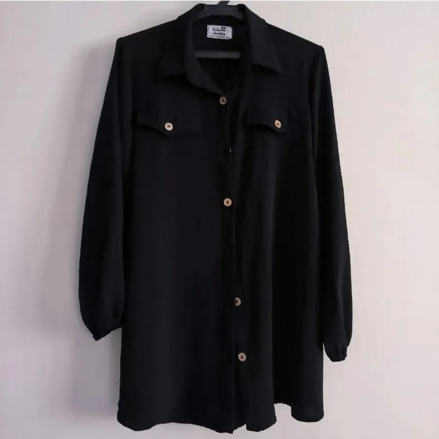 شومیز ابروبادی مشکی