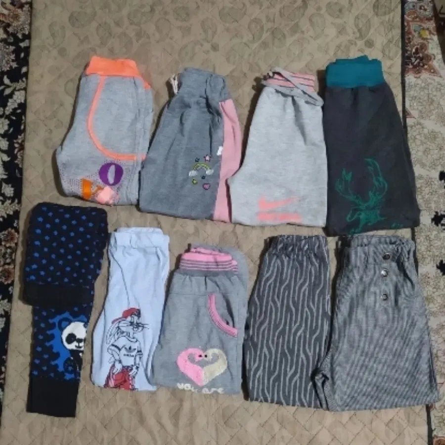 شلوار خونگی ساده و اسلش