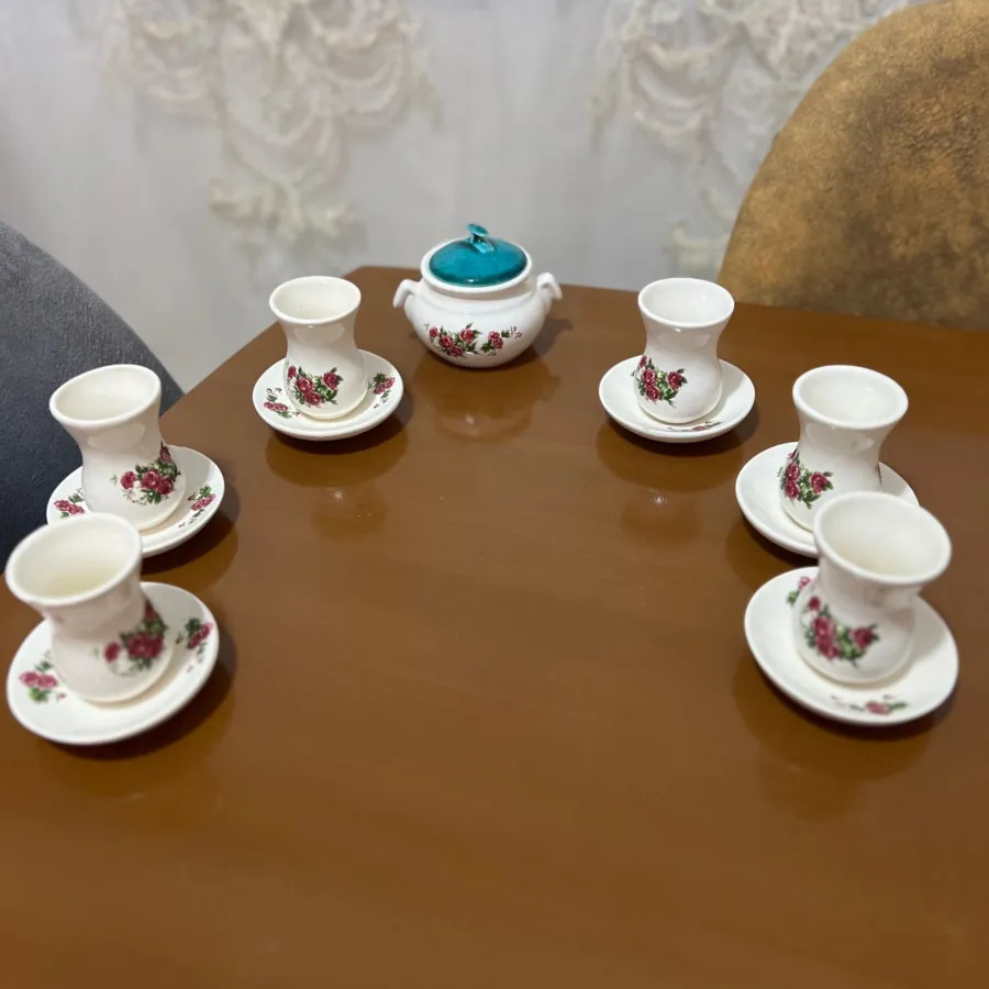 ست چایخوری سفالی