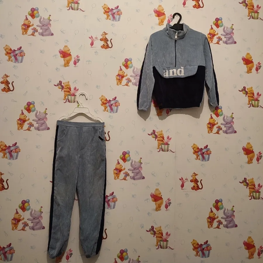 ست بلوز شلوار مخمل کبریتی