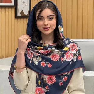 روسری نخی دستدوز