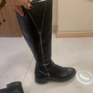 بوت بلند ترک چرم