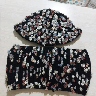 کلاه و گردنی فلاور