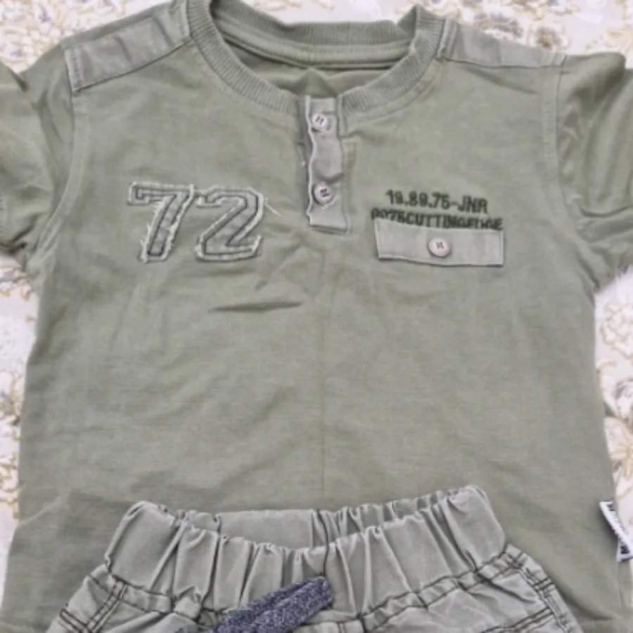 تیشرت شلوارک کتان