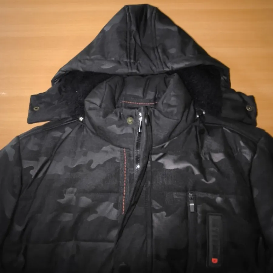 کاپشن مشکی چریکی XXL