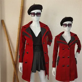 پالتو قرمز شیک