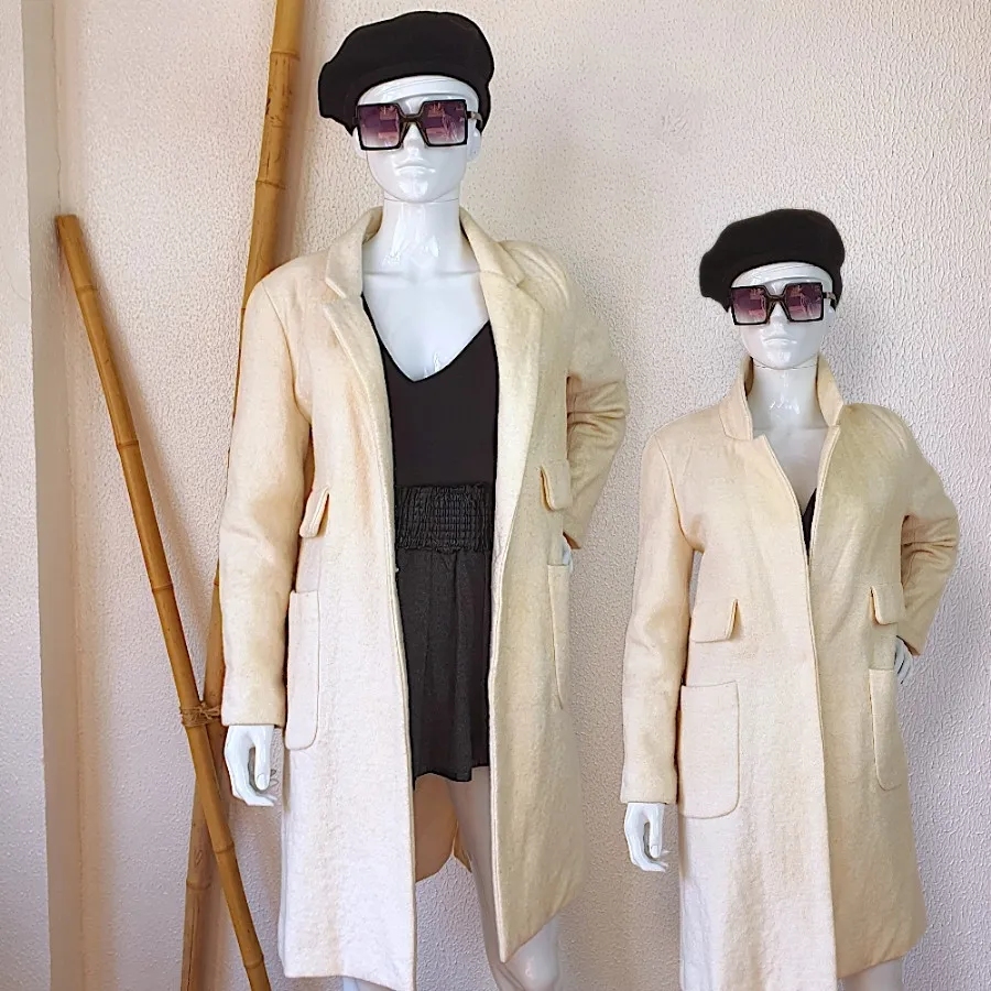 پالتو فوتر سفید وارداتی