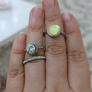 سه عدد انگشتر بدل