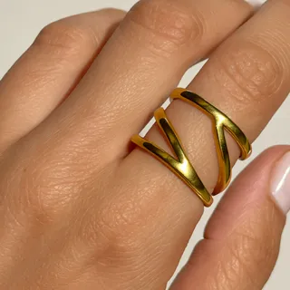 انگشترهای استیل رنگ ثابت