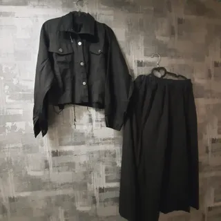 ست کراپ دامن