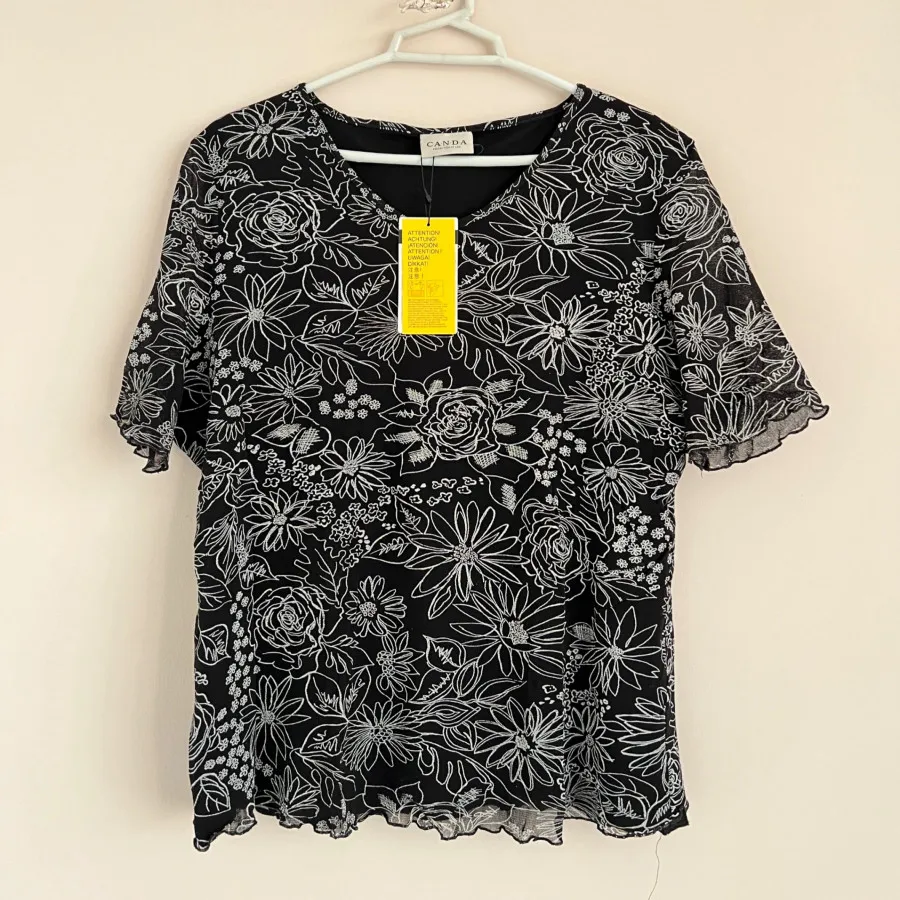 بلوز طرحدار خارجی