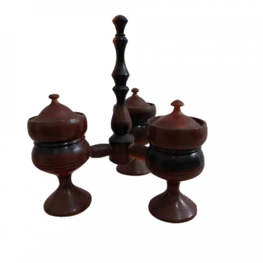 جا ادویه ای چوبی قدیمی