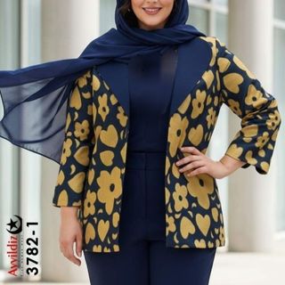 کت پاییزه سایز بزرگ