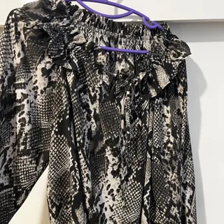 بلوز مجلسی پلنگی