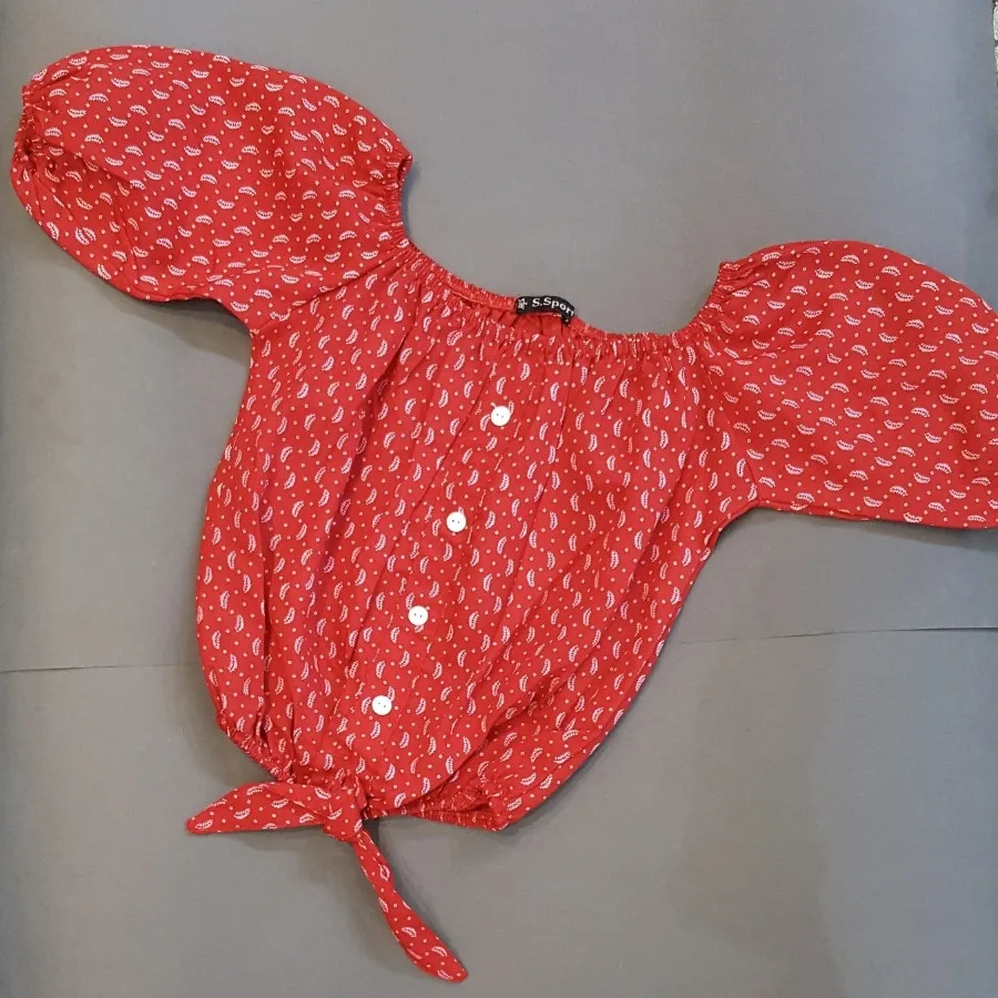 شومیز قرمز شیک