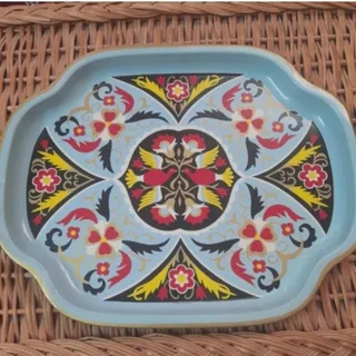 سینی فلزی قدیمی