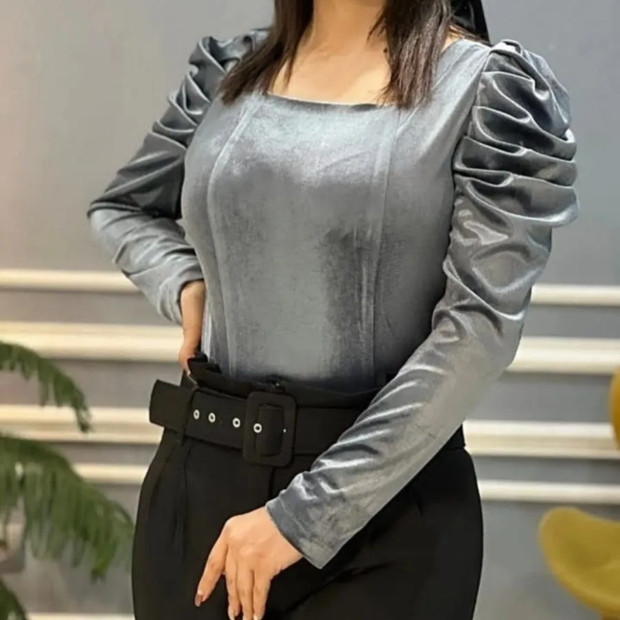 شومیز استین پفی