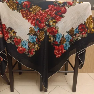 2عدد روسری ابریشم دست دوز