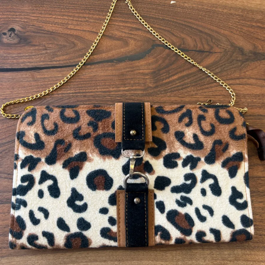 کیف پلنگی زیبا