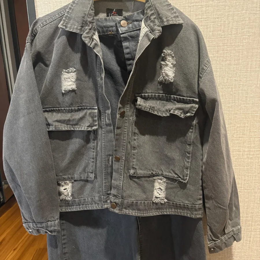 ست دامن و کت جین