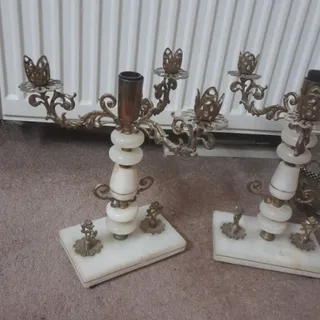 شمعدان سنگی قدیمی