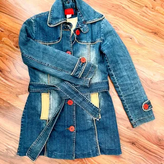 بارانی جین پاییزه