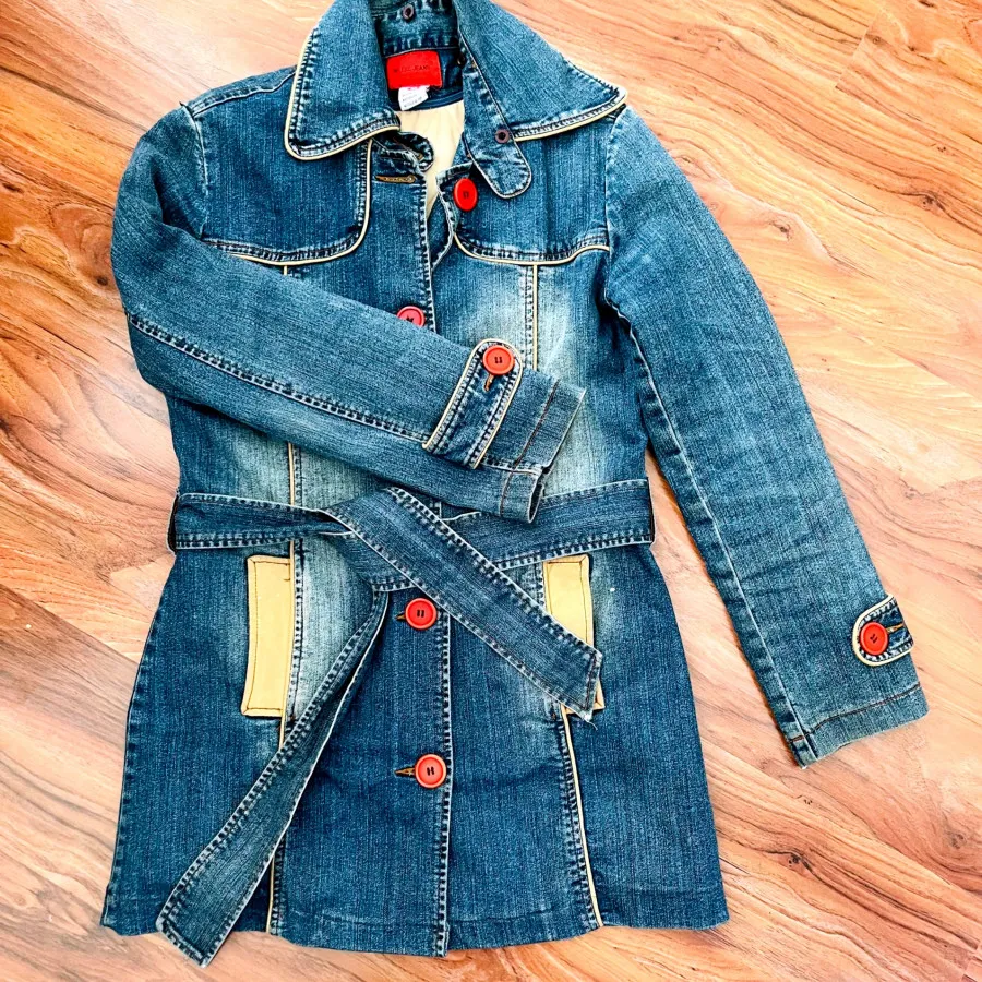 بارانی جین پاییزه