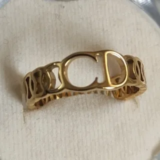 انگشتر رنگ ثابت کپی طلا