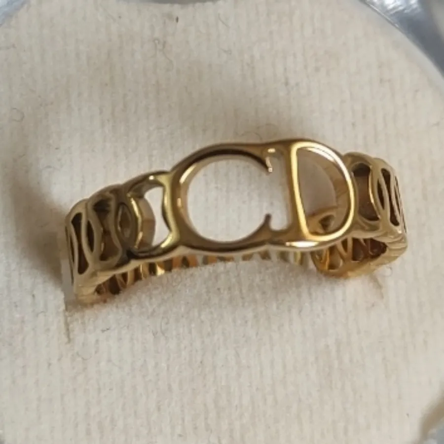 انگشتر رنگ ثابت کپی طلا