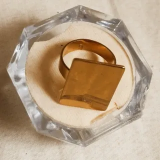 انگشتر کپی طلا،رنگ ثابت