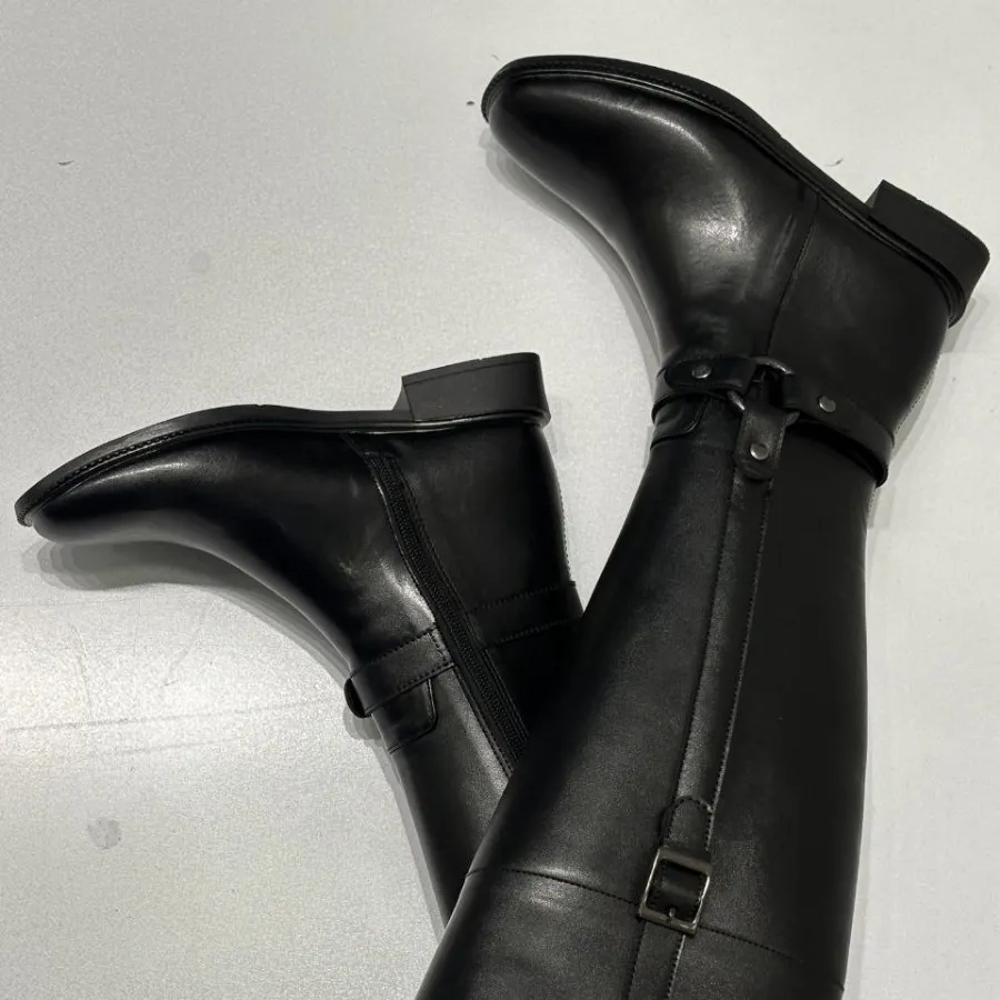 بوت کابویی اسپرت بغل زیپ