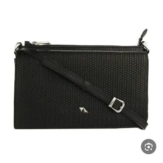 کیف چرم مشهد مشکی رودوشی