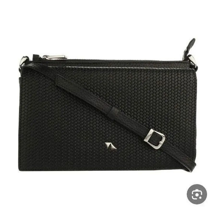 کیف چرم مشهد مشکی رودوشی