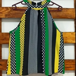 تاپ راه راه فری سایز