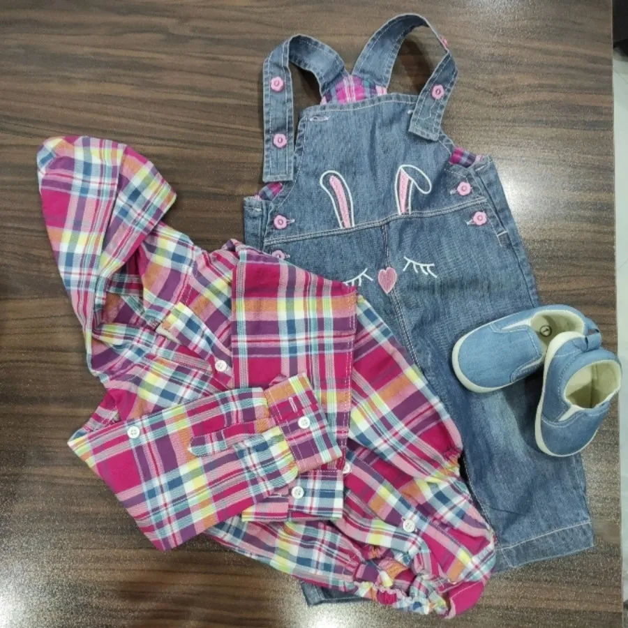 ست دخترانه سه تیکه