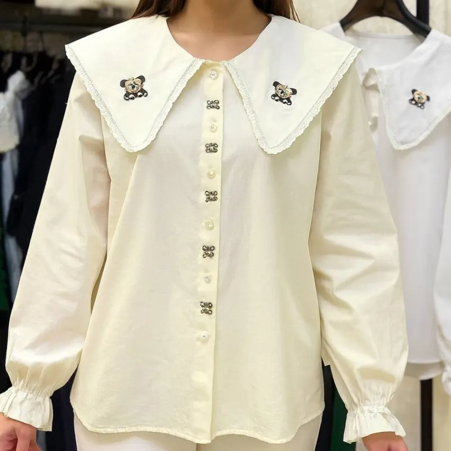 شومیز جنس نخ کتان