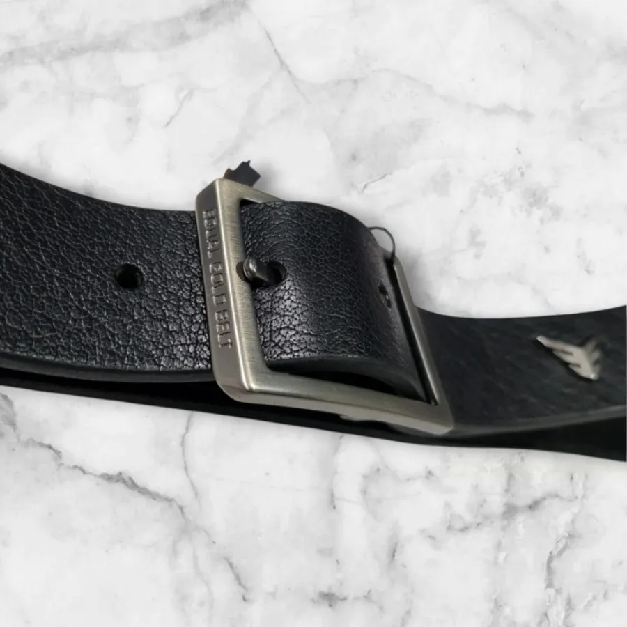 کمربند ترک مشکی نیم باریک