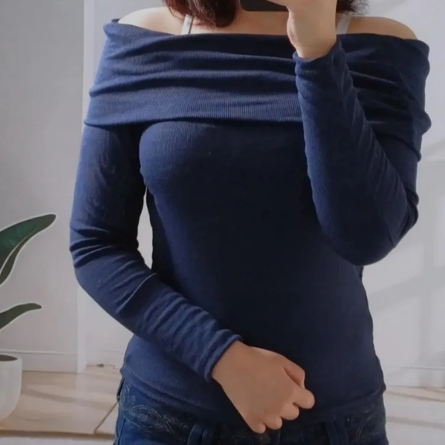 بلوز یقه قایقی