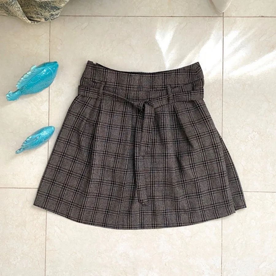 دامن کوتاه چهارخونه 44-46