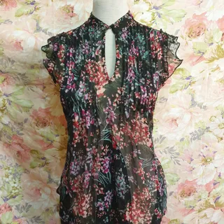 شومیزحریرگلدار اتمسفر