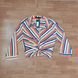 شومیز گره ای کوتاه مجلسی