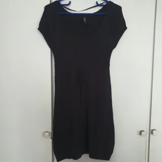 پیراهن کوتاه بافت مشکی