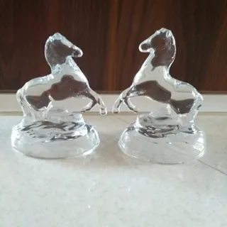 مجسمه کریستال اسب