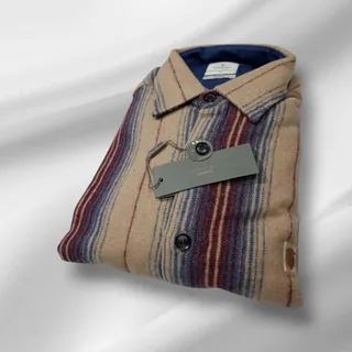 پیراهن پشمی راه راه