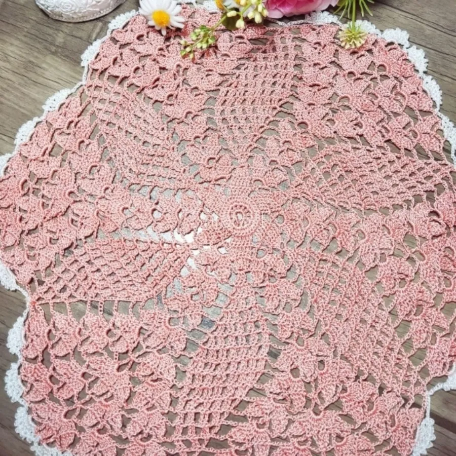 رومیزی ابریشم بافی