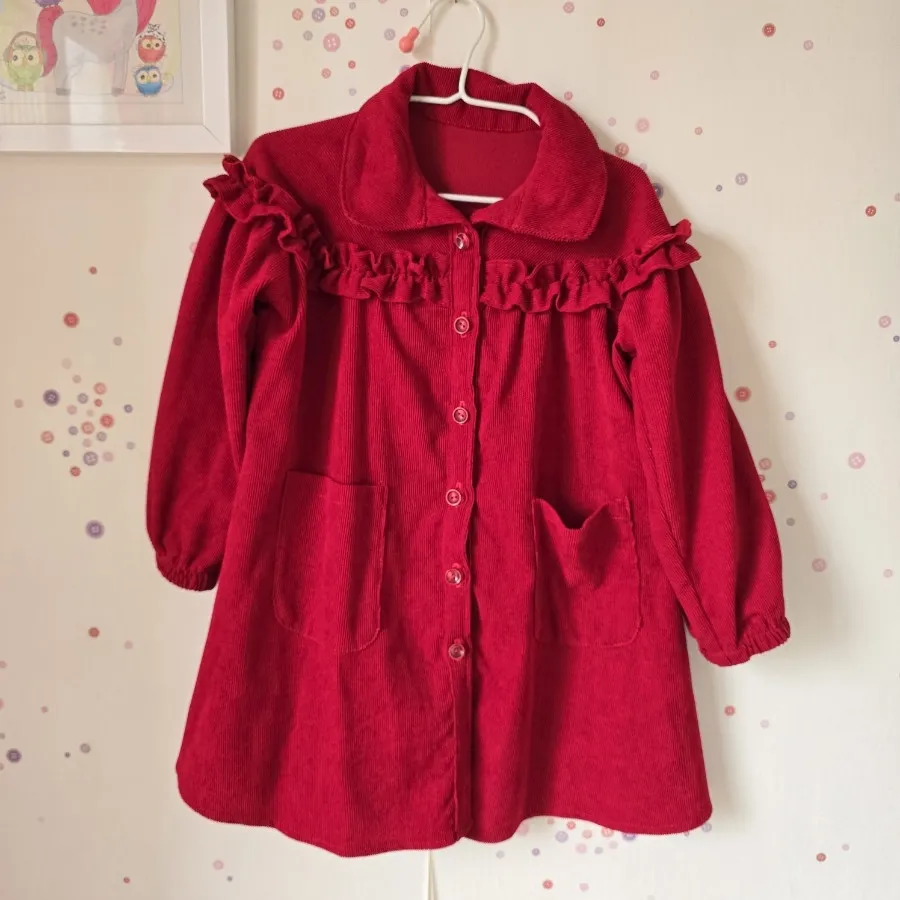 پیراهن دخترانه کبریتی